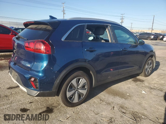 2020 Kia Niro LX with VIN KNDCB3LC4L5397881, listed as a Copart auction lot 44182495 with 156,886 mi miles and Salvage Title. Bid and sale history available at carsss.com. Image 3.