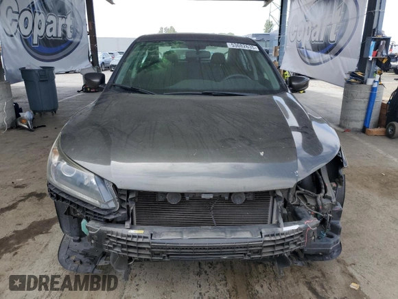 2014 Honda Accord Sedan LX with VIN 1HGCR2F35EA098896, listed as a Copart auction lot 53082635 with 148,008 mi miles and Salvage Title. Bid and sale history available at carsss.com. Image 5.