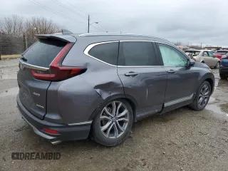 2021 Honda CR-V Touring with VIN 2HKRW2H92MH661638, listed as a Copart auction lot 47449695 with 63,106 mi miles and Salvage Title. Bid and sale history available at carsss.com. Image 3.