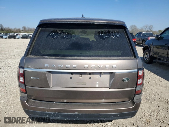 2016 Land Rover Range Rover Supercharged z VIN SALGS2EF7GA267943, wystawiony jako Copart lot #53491245 z przebiegiem 125 272 mil mil oraz Czysty tytuł • Clean title. Historia ofert i sprzedaży dostępna na DreamBid. Obrazek 6.
