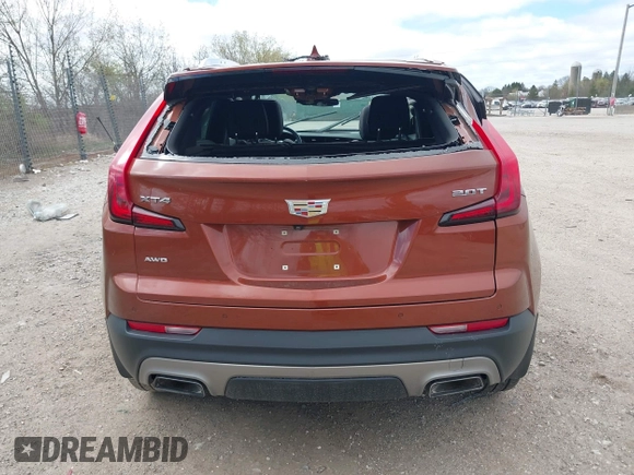 2019 Cadillac XT4 AWD Premium Luxury with VIN 1GYFZDR45KF183306, listed as a IAAI auction lot 42136598 with 44,657 mi miles and . Bid and sale history available at carsss.com. Image 15.