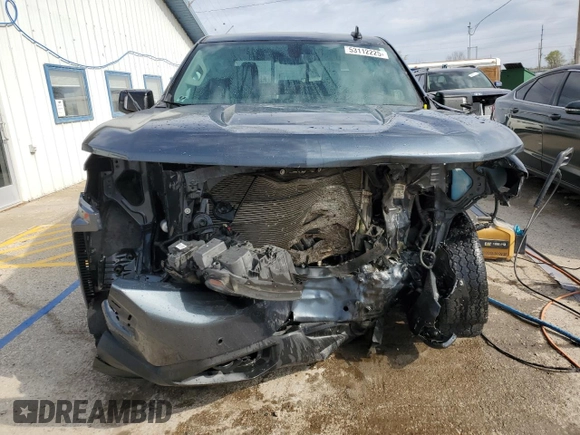 2019 Chevrolet Silverado 1500 RST with VIN 1GCUYEED5KZ124248, listed as a Copart auction lot 53112225 with Not Provided miles and Salvage Title. Bid and sale history available at DreamBid. Image 5.