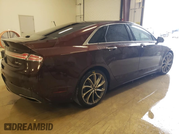 2019 Lincoln MKZ Reserve I with VIN 3LN6L5D99KR604085, listed as a Copart auction lot 45385785 with 39,143 mi miles and Clean Title. Bid and sale history available at carsss.com. Image 3.