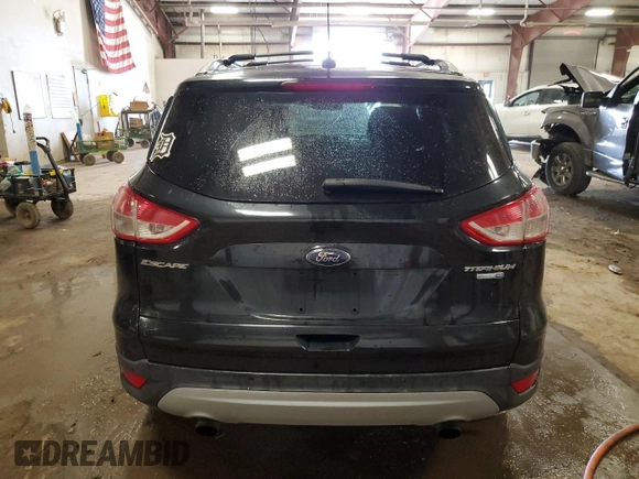 2013 Ford Escape Titanium with VIN 1FMCU9J95DUD63326, listed as a Copart auction lot 54675385 with 76,339 mi miles and Salvage title. Bid and sale history available at DreamBid. Image 6.