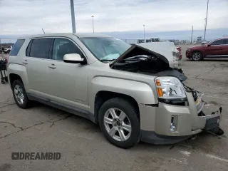 2014 GMC Terrain SLE with VIN 2GKALMEK6E6142952, listed as a Copart auction lot 46846995 with 103,716 mi miles and Salvage Title. Bid and sale history available at carsss.com. Image 4.