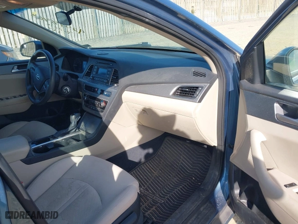 2015 Hyundai Sonata 2.4L SE with VIN 5NPE24AF7FH146515, listed as a IAAI auction lot 42078963 with 120,679 mi miles. Bid and sale history available at carsss.com. Image 5.