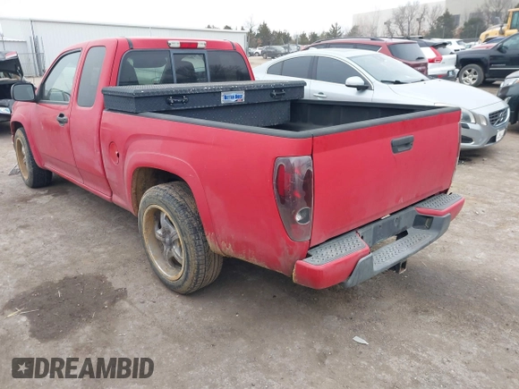 2004 Chevrolet Colorado LS ZQ8 with VIN 1GCCS196348188427, listed as a IAAI auction lot 41493119 with 121,487 mi miles. Bid and sale history available at carsss.com. Image 3.