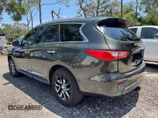 2014 Infiniti QX60 z VIN 5N1AL0MN8EC541946, wystawiony jako Copart lot #58538715 z przebiegiem 138 680 mil mil oraz Czysty tytuł • Clean title. Historia ofert i sprzedaży dostępna na DreamBid. Obrazek 3.