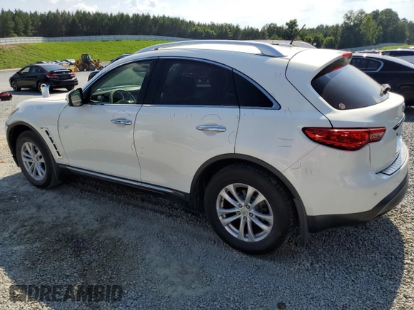 2012 Infiniti FX with VIN JN8AS1MW4CM151282, listed as a Copart auction lot 62076375 with 172,802 mi miles and Salvage title. Bid and sale history available at DreamBid. Image 2.