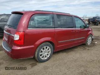 2015 Chrysler Town & Country Touring with VIN 2C4RC1BG9FR503877, listed as a Copart auction lot 54319824 with 156,143 mi miles and Salvage Title. Bid and sale history available at DreamBid. Image 3.
