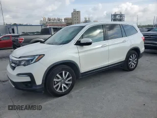 2019 Honda Pilot EX-L with VIN 5FNYF5H50KB024219, listed as a Copart auction lot 56408135 with 69,979 mi miles and Salvage title. Bid and sale history available at DreamBid. Image 1.