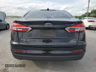 2019 Ford Fusion Hybrid SE with VIN 3FA6P0LUXKR243750, listed as a Copart auction lot 52634935 with 111,757 mi miles and Salvage Title. Bid and sale history available at carsss.com. Image 6.