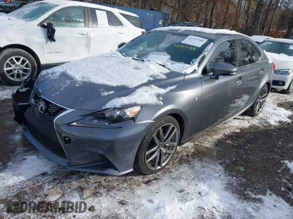 2014 Lexus IS 350 with VIN JTHBE1D20E5003890, listed as a IAAI auction lot 41397188 with 95,242 mi miles and . Bid and sale history available at DreamBid. Image 2.