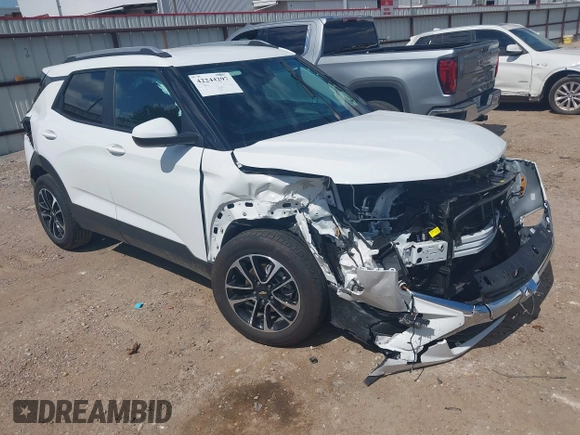 2025 Chevrolet TrailBlazer LT with VIN KL79MPSP8SB086368, listed as a IAAI auction lot 42244297 with 9,313 mi miles and . Bid and sale history available at DreamBid. Image 1.
