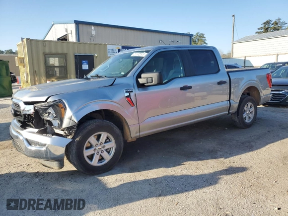 2023 Ford F-150 XL with VIN 1FTEW1C84PKD44022, listed as a Copart auction lot 48854095 with 56,526 mi miles and Clean title. Bid and sale history available at DreamBid. Image 1.