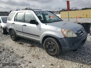 2005 Honda CR-V LX with VIN JHLRD68585C018091, listed as a Copart auction lot 44276815 with 206,143 mi miles and Clean Title. Bid and sale history available at carsss.com. Image 4.