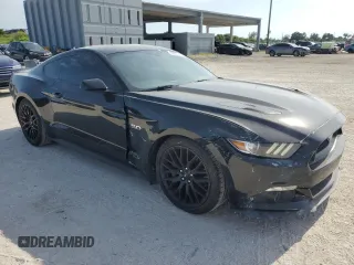2017 Ford Mustang GT z VIN 1FA6P8CF5H5339510, wystawiony jako Copart lot #58692705 z przebiegiem 48 438 mil mil oraz Szkoda całkowita • Salvage title. Historia ofert i sprzedaży dostępna na DreamBid. Obrazek 4.