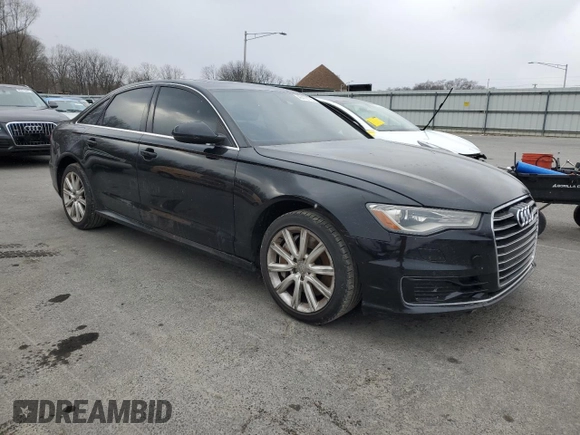 2016 Audi A6 2.0T Premium with VIN WAUCFAFC8GN165601, listed as a Copart auction lot 46472175 with 171,037 mi miles and Clean Title. Bid and sale history available at carsss.com. Image 4.