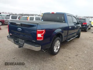 2020 Ford F-150 XL with VIN 1FTEW1CP9LKD49119, listed as a IAAI auction lot 41554139 with 117,592 mi miles. Bid and sale history available at carsss.com. Image 4.
