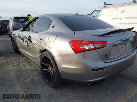 2015 Maserati Ghibli S Q4 z VIN ZAM57RTA8F1144095, wystawiony jako IAAI lot #41392848 z przebiegiem 52 237 mil mil oraz . Historia ofert i sprzedaży dostępna na DreamBid. Obrazek 3.