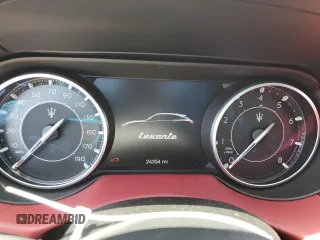 2021 Maserati Levante GranSport with VIN ZN661XUS4MX359603, listed as a Copart auction lot 57733254 with 24,354 mi miles and Salvage Title. Bid and sale history available at carsss.com. Image 9.