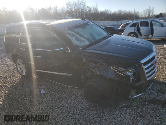 2018 Cadillac Escalade Luxury z VIN 1GYS4BKJ5JR383407, wystawiony jako Copart lot #46057505 z przebiegiem 97 057 mil mil oraz Szkoda całkowita • Salvage title. Historia ofert i sprzedaży dostępna na DreamBid. Obrazek 4.