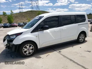 2015 Ford Transit Connect XLT with VIN NM0GE9F78F1198030, listed as a Copart auction lot 55994265 with 187,440 mi miles and Salvage title. Bid and sale history available at DreamBid. Image 1.