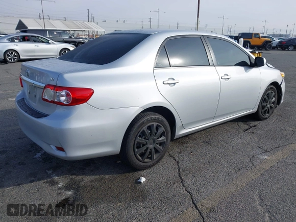 2013 Toyota Corolla L with VIN 2T1BU4EE0DC104010, listed as a IAAI auction lot 41473768 with 67,808 mi miles. Bid and sale history available at carsss.com. Image 4.