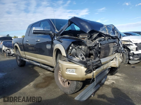 2011 Ram 2500 Laramie Longhorn с VIN 3D7UT2HL6BG587358, выставлен на аукционе Copart как лот 43874195 с пробегом 98 179 миль миль и Списание • Salvage title. История ставок и продаж доступна на DreamBid. Изображение 4.