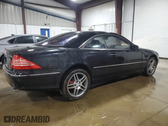 2000 Mercedes-Benz CL 500/600 z VIN WDBPJ75J5YA002286, wystawiony jako Copart lot #57941605 z przebiegiem 66 900 mil mil oraz Szkody całkowita. Historia ofert i sprzedaży dostępna na DreamBid. Obrazek 3.