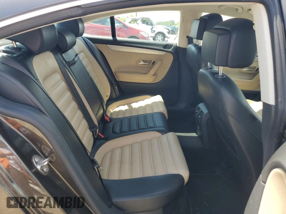 2013 Volkswagen CC R-Line with VIN WVWBP7AN8DE570229, listed as a Copart auction lot 58868614 with 92,166 mi miles and Salvage Title. Bid and sale history available at carsss.com. Image 10.