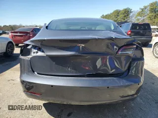 2022 Tesla Model 3 with VIN 5YJ3E1EA5NF339769, listed as a Copart auction lot 47111685 with 44,087 mi miles and Salvage Title. Bid and sale history available at DreamBid. Image 6.