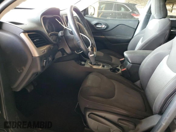 2017 Jeep Cherokee Sport with VIN 1C4PJMABXHW509749, listed as a Copart auction lot 59051625 with 153,089 mi miles and Salvage title. Bid and sale history available at DreamBid. Image 7.
