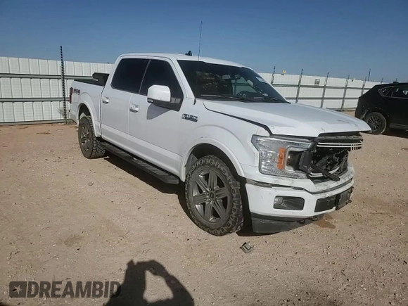 2019 Ford F-150 XL with VIN 1FTEW1E54KKC47379, listed as a Copart auction lot 52138325 with 125,153 mi miles and Salvage Title. Bid and sale history available at carsss.com. Image 10.