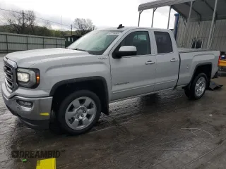 2019 GMC Sierra 1500 Limited SLE with VIN 2GTV2MECXK1187135, listed as a Copart auction lot 50719065 with 58,240 mi miles and Salvage Title. Bid and sale history available at carsss.com. Image 1.