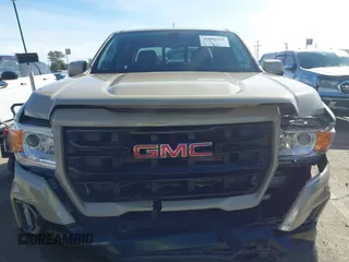 2022 GMC Canyon 2WD Elevation with VIN 1GTG5CENXN1206787, listed as a IAAI auction lot 41536368 with 33,854 mi miles. Bid and sale history available at carsss.com. Image 12.