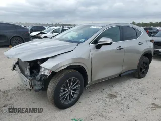 2023 Lexus NX with VIN 2T2GGCEZ9PC021752, listed as a Copart auction lot 47570275 with 8,967 mi miles and Salvage Title. Bid and sale history available at carsss.com. Image 1.