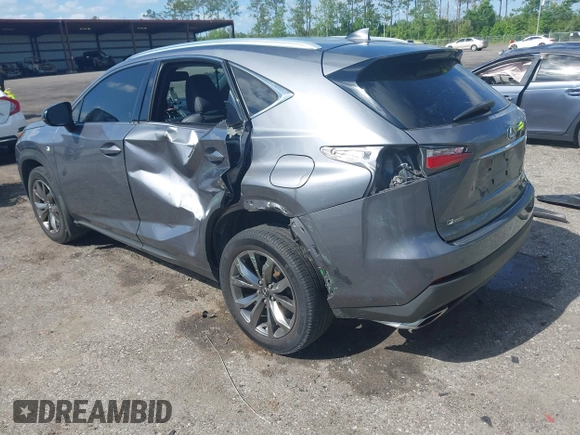 2017 Lexus NX 200t with VIN JTJYARBZ3H2062487, listed as a IAAI auction lot 42054469 with 239,759 mi miles and . Bid and sale history available at DreamBid. Image 3.