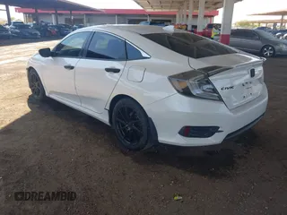 2017 Honda Civic EX-T with VIN 19XFC1F3XHE008442, listed as a IAAI auction lot 42004598 with 187,250 mi miles. Bid and sale history available at carsss.com. Image 3.