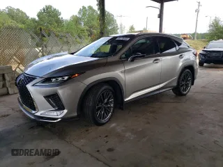 2021 Lexus RX with VIN 2T2YGMDAXMC061923, listed as a Copart auction lot 68178483 with 36,268 mi miles. Bid and sale history available at carsss.com. Image 1.