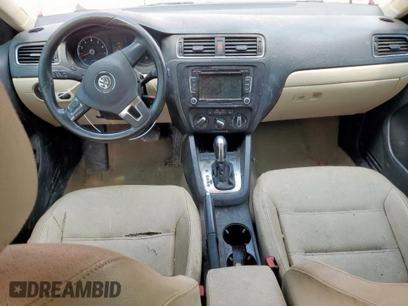 2012 Volkswagen Jetta SE with VIN 3VWDP7AJ8CM385318, listed as a Copart auction lot 56513355 with 193,764 mi miles and Salvage title. Bid and sale history available at DreamBid. Image 8.