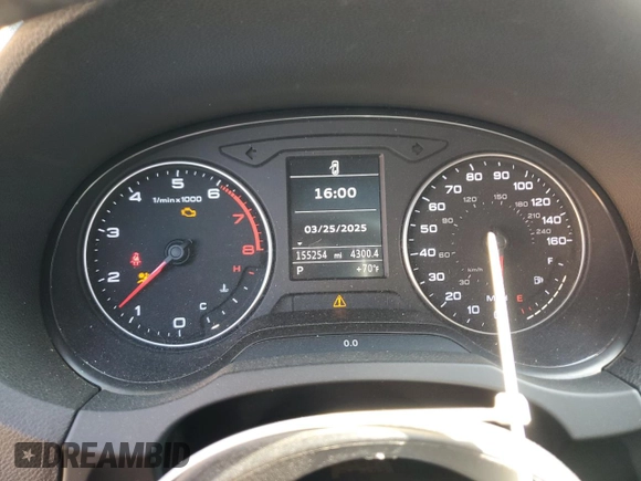 2015 Audi A3 1.8T Premium with VIN WAUACGFFXF1089673, listed as a Copart auction lot 50623885 with 155,254 mi miles and Salvage Title. Bid and sale history available at carsss.com. Image 9.