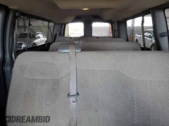2020 Chevrolet Express Passenger LS с VIN 1GAZGNFP0L1234912, выставлен на аукционе Copart как лот 58380935 с пробегом 166 691 миль миль и Чистый • Clean title. История ставок и продаж доступна на DreamBid. Изображение 10.