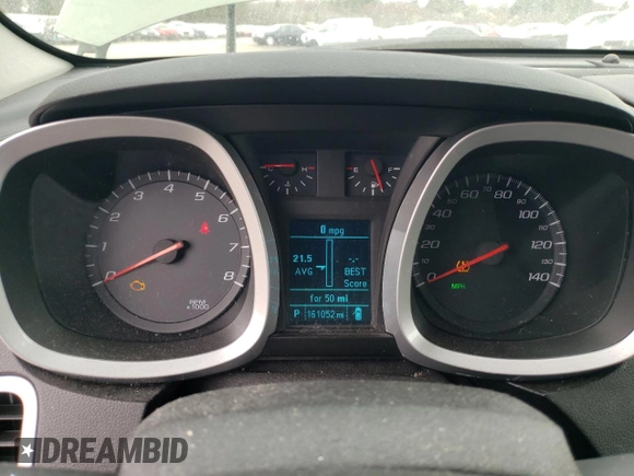 2015 Chevrolet Equinox LT with VIN 2GNALCEK2F6128738, listed as a Copart auction lot 51674765 with 161,052 mi miles and Clean Title. Bid and sale history available at carsss.com. Image 9.