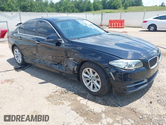 2014 BMW 5 Series 528i with VIN WBA5A5C59ED020624, listed as a IAAI auction lot 42581578 with 119,003 mi miles and . Bid and sale history available at DreamBid. Image 1.