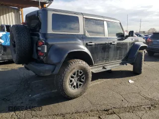 2023 Ford Bronco Raptor with VIN 1FMEE5JR4PLA93286, listed as a Copart auction lot 48144375 with 36,348 mi miles and Salvage title. Bid and sale history available at DreamBid. Image 3.
