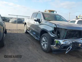 2019 Chevrolet Silverado 1500 LTZ with VIN 1GCUYGEL9KZ166327, listed as a IAAI auction lot 41995645 with 92,897 mi miles and . Bid and sale history available at DreamBid. Image 1.