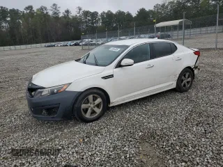 2015 Kia Optima LX with VIN KNAGM4A74F5566435, listed as a Copart auction lot 50004985 with 157,148 mi miles and Salvage Title. Bid and sale history available at carsss.com. Image 1.
