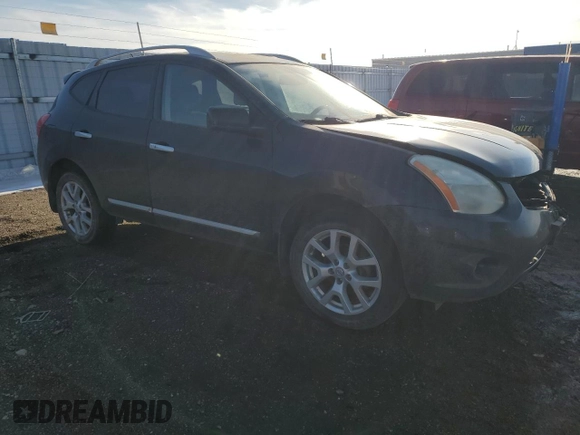 2012 Nissan Rogue S with VIN JN8AS5MV1CW360692, listed as a Copart auction lot 49613455 with 200,035 mi miles and Clean Title. Bid and sale history available at DreamBid. Image 4.