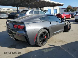2017 Chevrolet Corvette 3LT with VIN 1G1YF2D75H5118511, listed as a Copart auction lot 43003065 with 22,883 mi miles and Salvage Title. Bid and sale history available at carsss.com. Image 3.